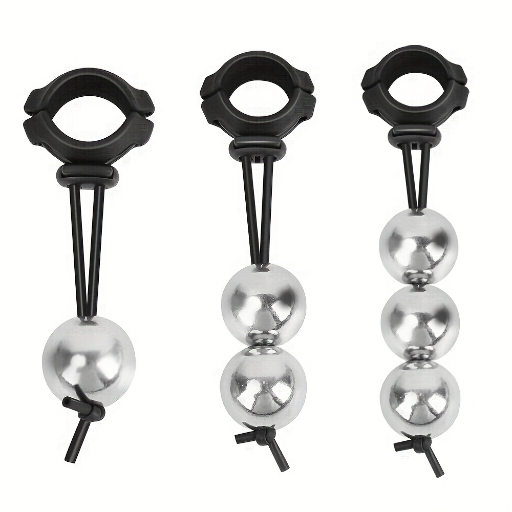 4-Sizes Male Penis Ball Trainer Weight Hanger Stretcher Extender Exercise  Device
