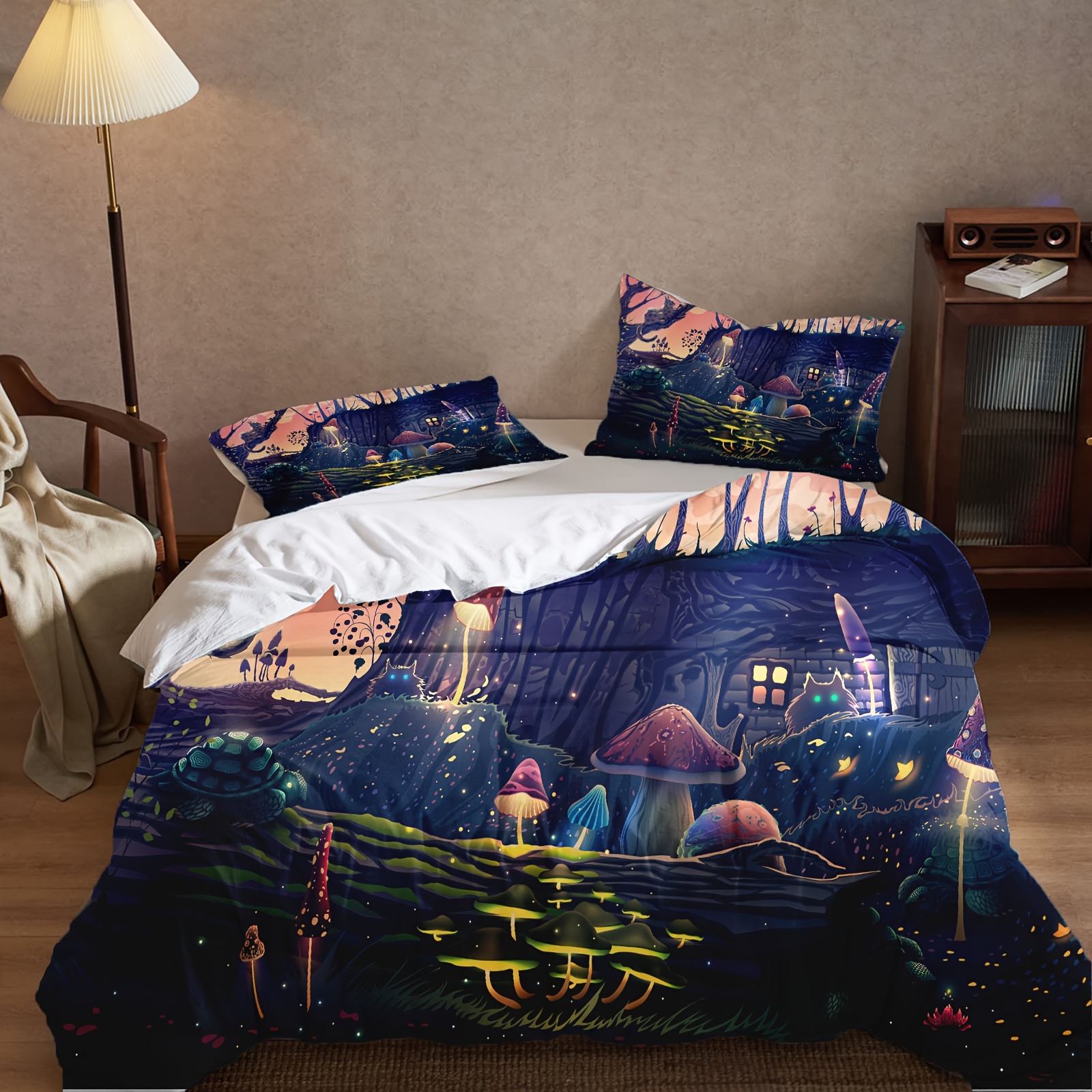 Fairy garden shop bedding set