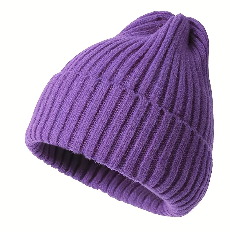 Girls purple hot sale winter hat