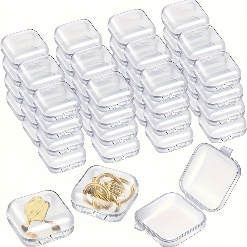 Adjustable Plastic Jewelry Organizer 18 Slots Transparent - Temu