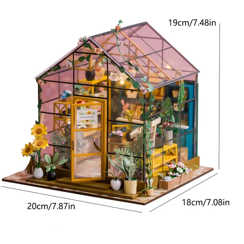 Nine-in-one DIY Miniature Dollhouse Crafts