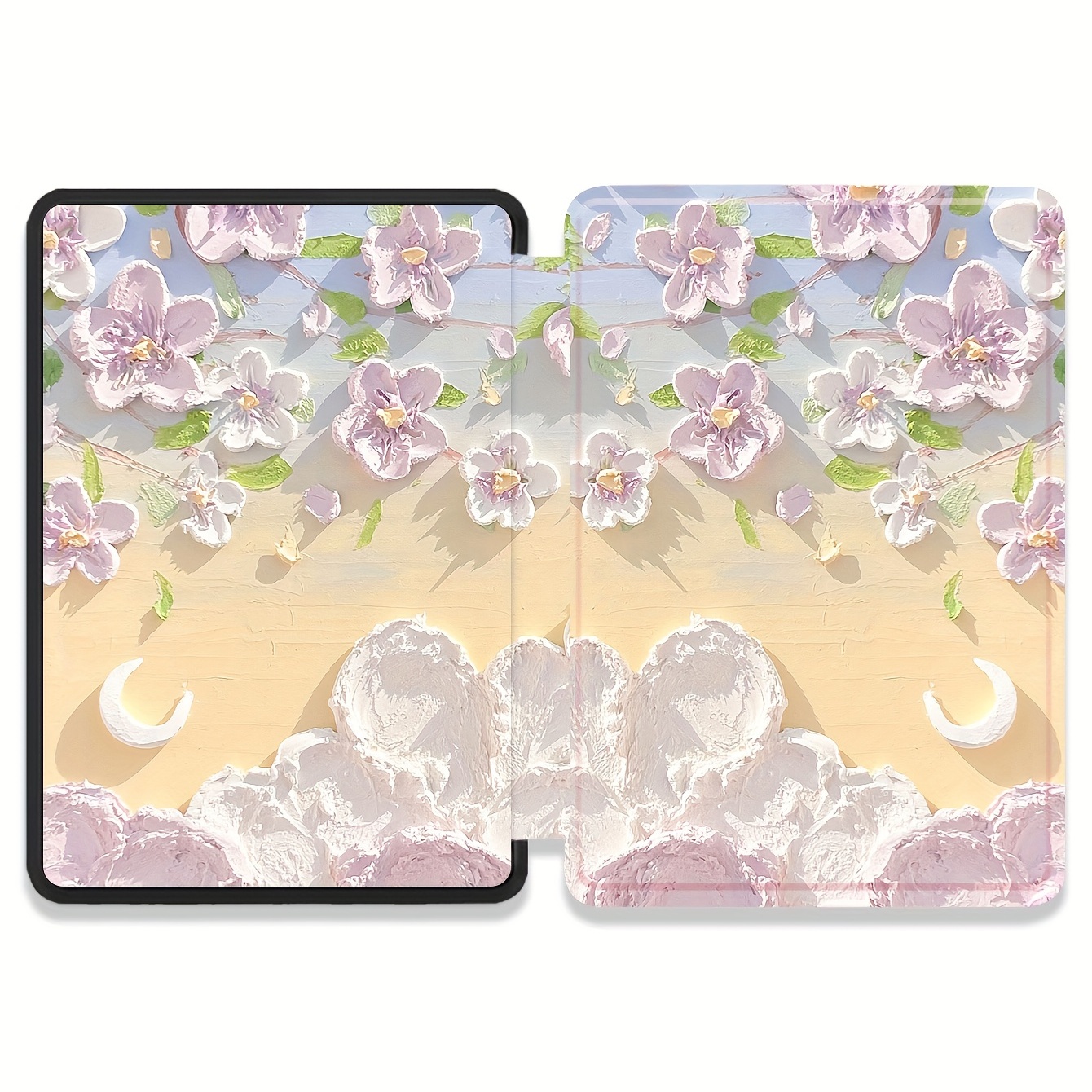 For Kindle Protective Case EBook Paperwhite4 Pink Flower Oasis3