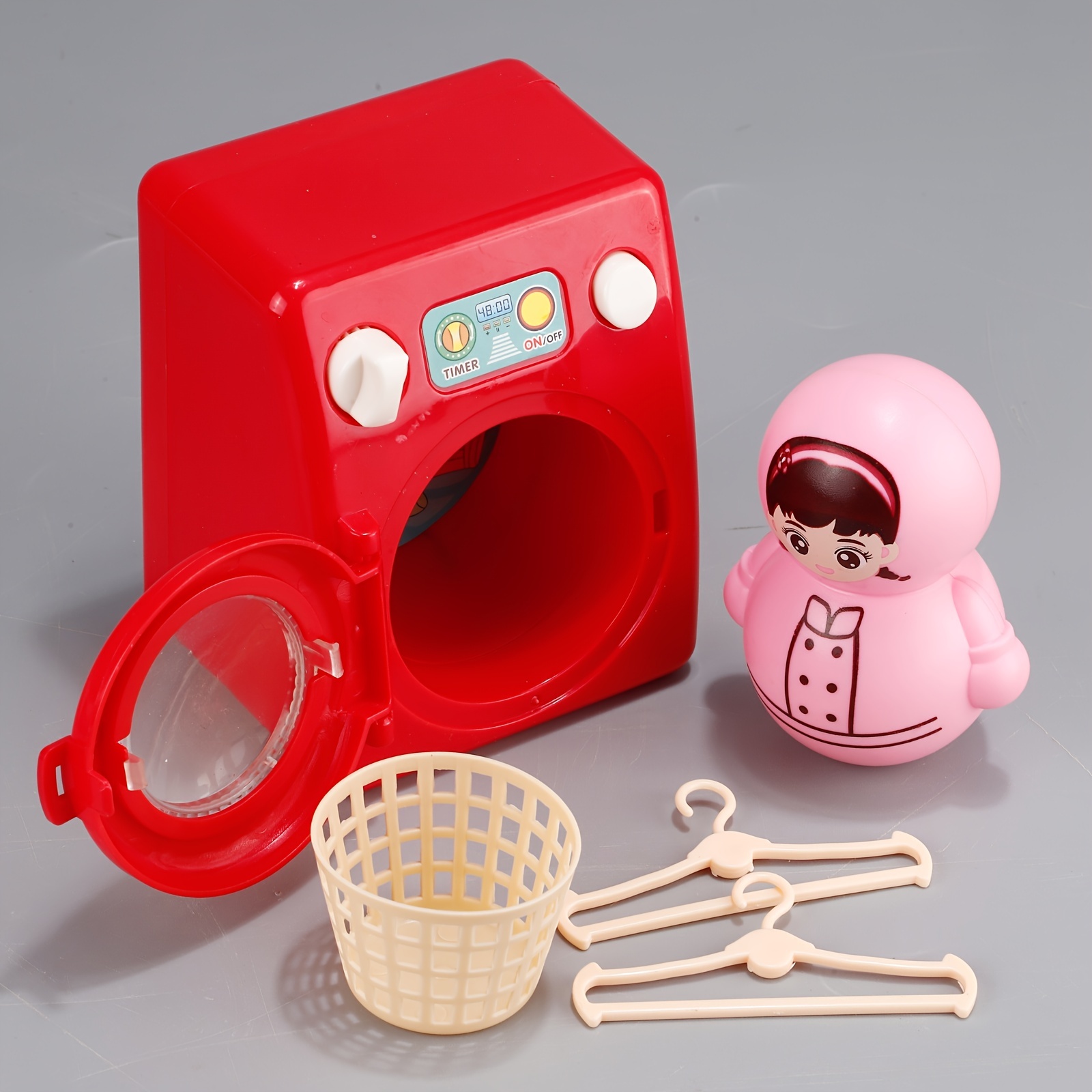 Simulation Kitchen Toy Washing Machine Mini Kitchen Set Tableware