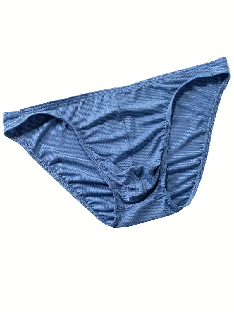 Men's Blue Sexy Briefs Underwear - Temu Canada