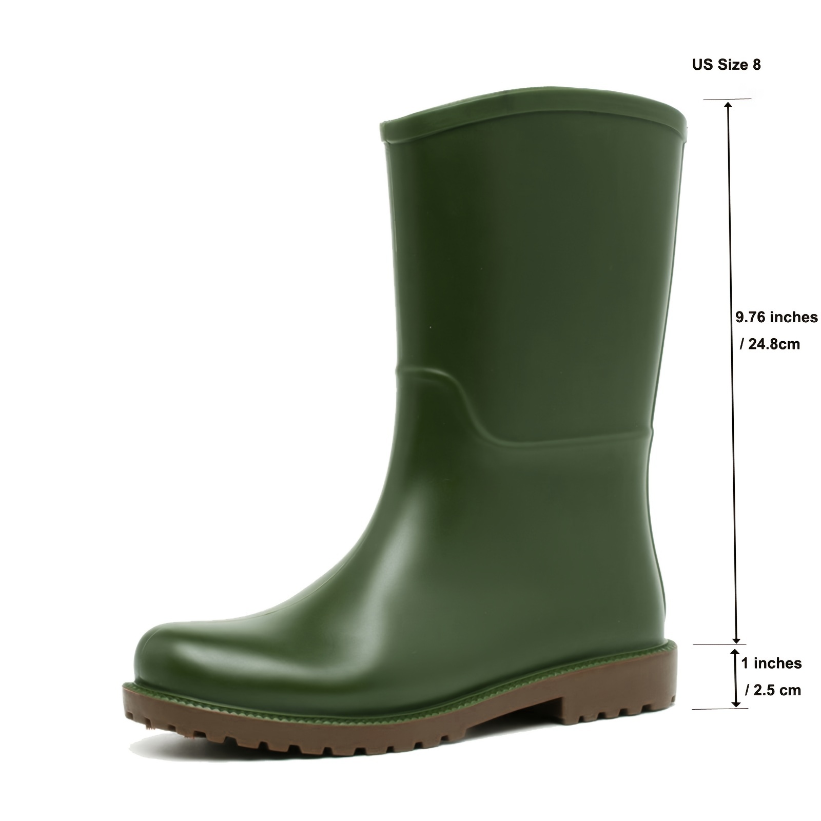 Women's rain boots size on sale 1