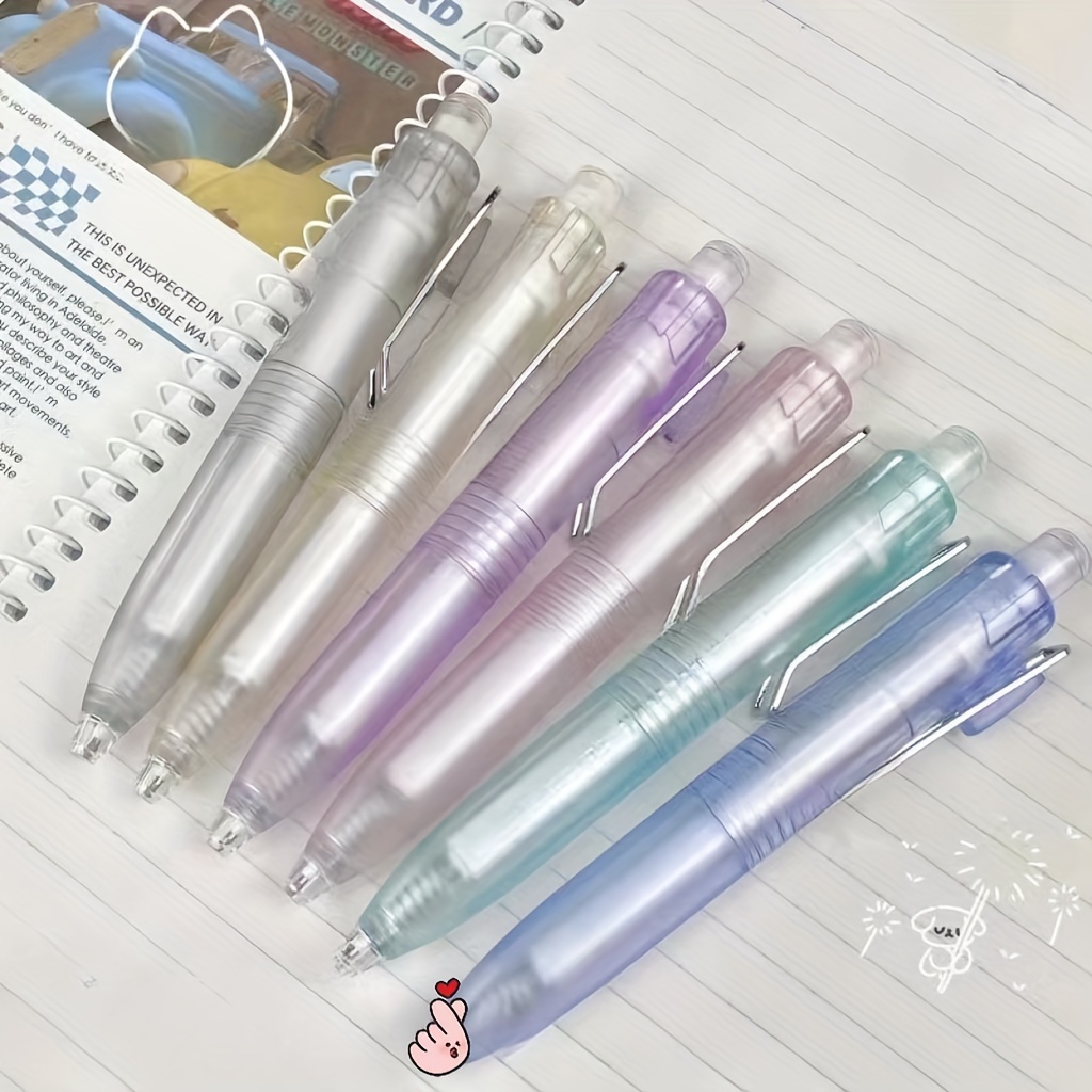 Gel Pens,, Black Ink, Suitable For Journaling, Note Taking, Smooth