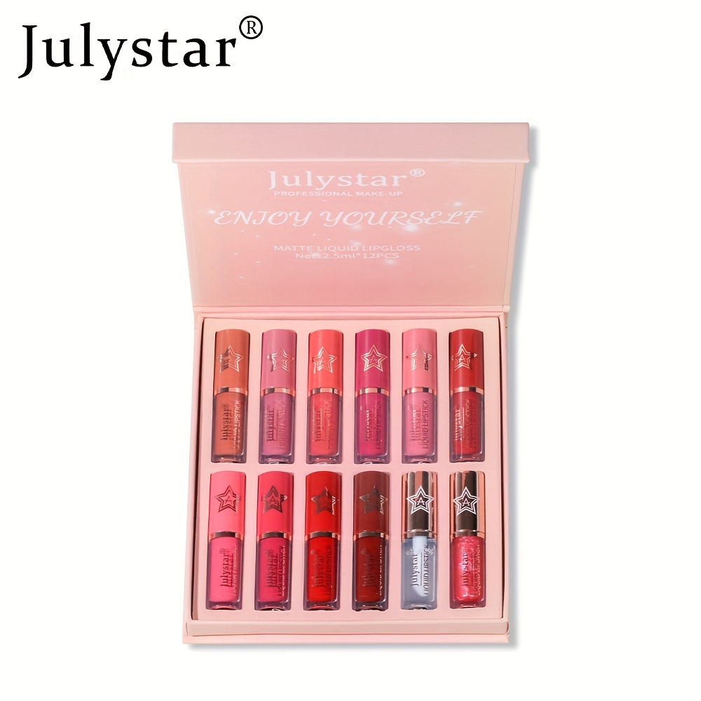 Waterproof Matte Velvet Lipgloss - Long-lasting Liquid Lipstick Capsule Lip  Gloss Set For Flawless Makeup - Temu