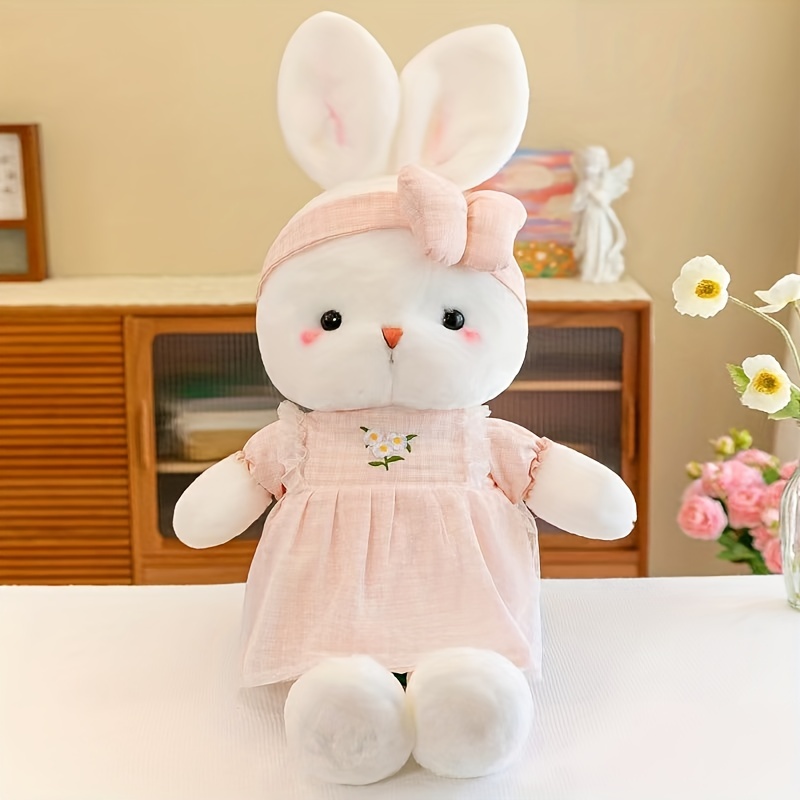 Creepy Goth Bunny Plush Crazy Rabbit Plushie Toys Spooky - Temu