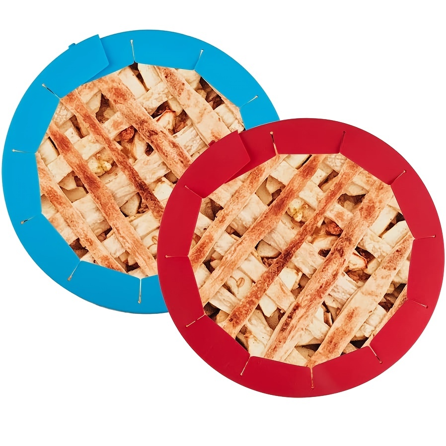 Adjustable Pie Crust Shield Silicone Pie Protectors Temu