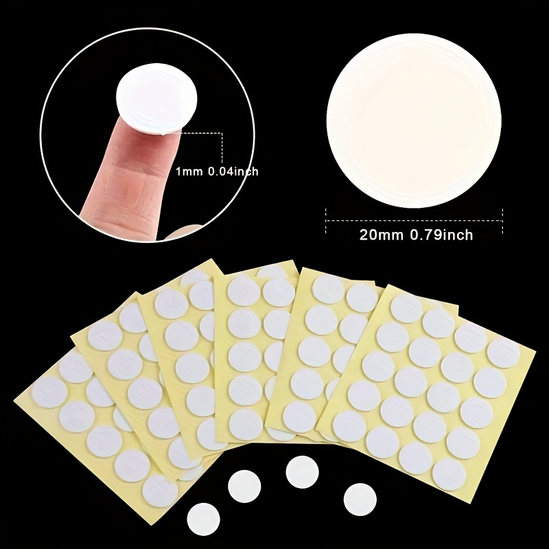 100pcs 15mm Candle Wick Stickers Candle Making Round Sticker for