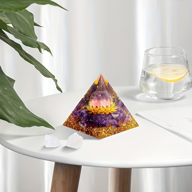 1pc Piramide Di Cristallo Di Energia Positiva Orgone, Ridurre Lo Stress,  Guarigione Dei Chakra, Meditazione E Attrarre La Fortuna - Pietre Di  Cristallo Bianche Regalo Creativo Piccolo - Temu Switzerland