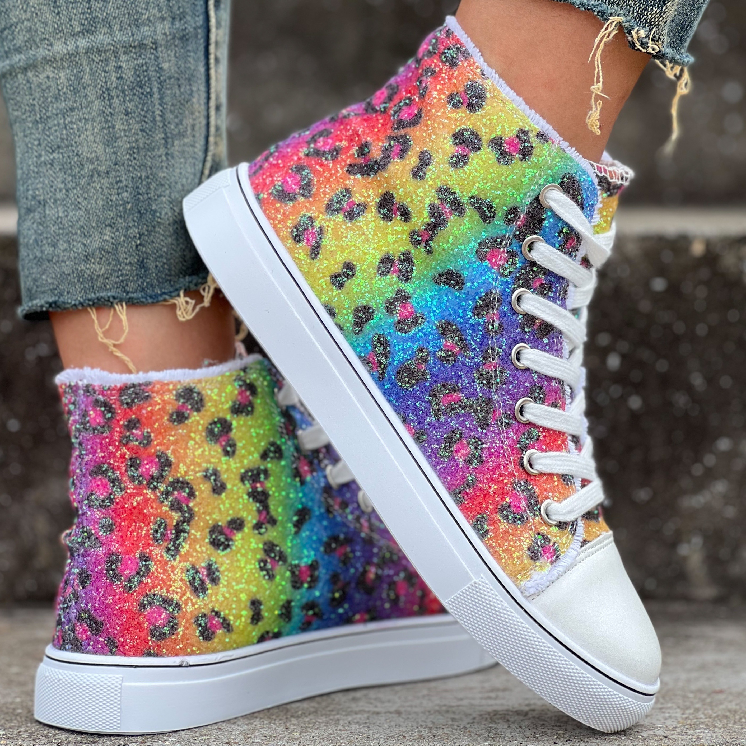 Sequin 2025 canvas shoes