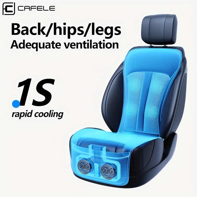 Beat The Heat: Enjoy Cool Comfort With The Cafele Cooling Car Seat Cushion!  - Temu