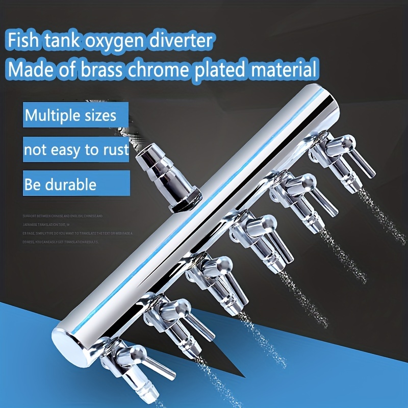 Fish Tank Oxygen Pump Diverter Valve Easy Adjust 2 Heads 4 - Temu