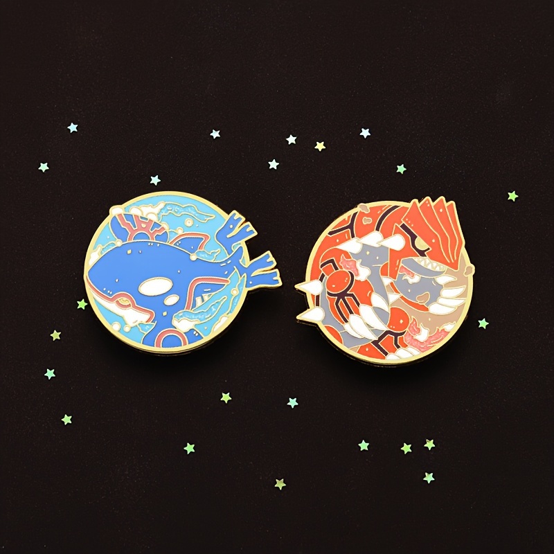 moon brooch Alloy Backpack Brooch Pin Moon Pin For Clothes Aesthetic Pin