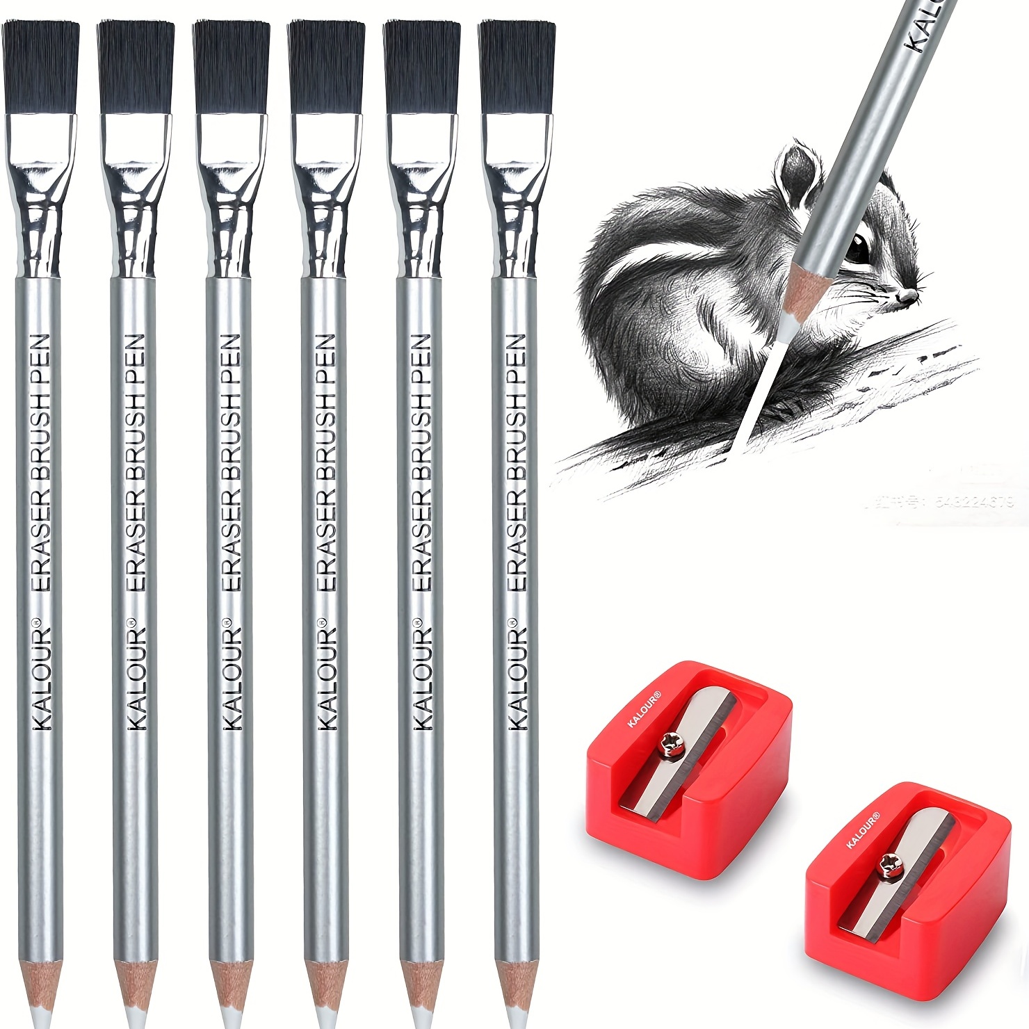 Detail Eraser Pencil Eraser Pencils erasing Small Details - Temu