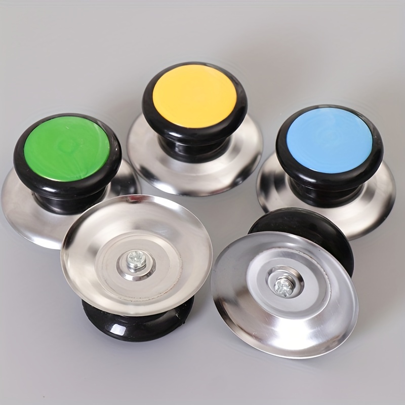 Bouton du couvercle 4 pièces bouton de couvercle de pot couvercle universel  bouton de remplacement couvercle de casserole