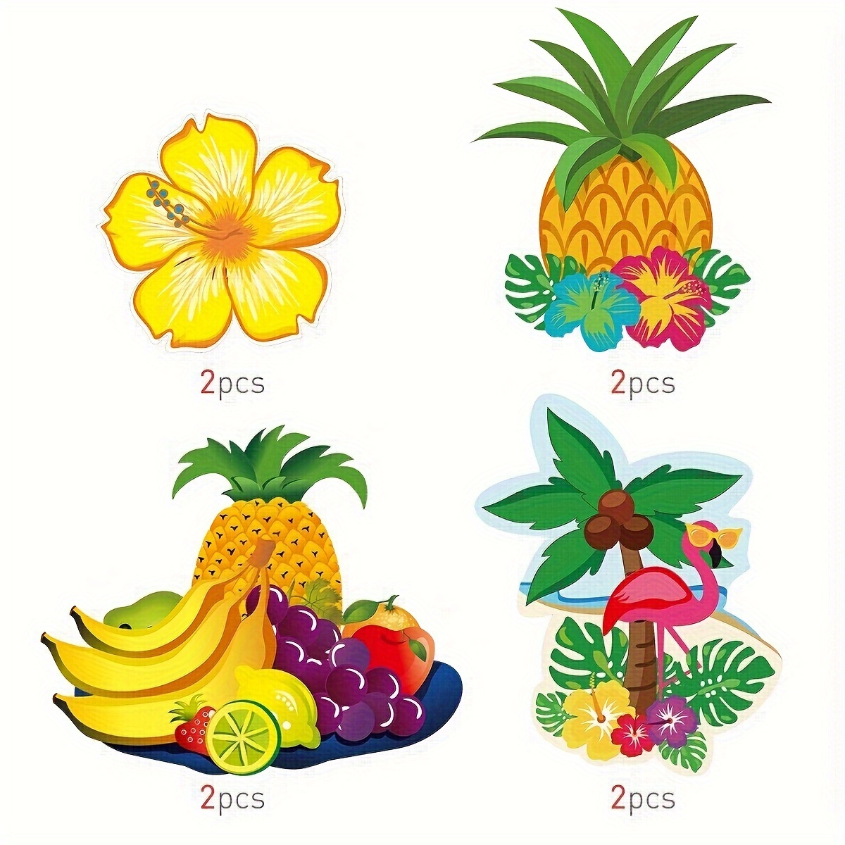 30pcs Decoraciones Colgantes Fiesta Hawaiana Luau Aloha - Temu