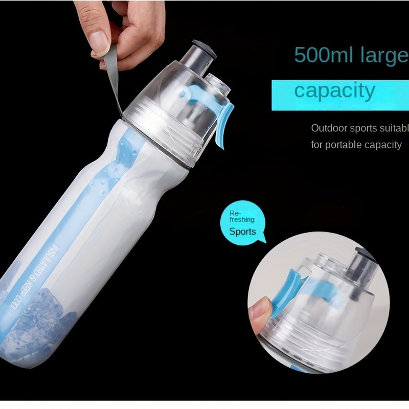 Leak proof Misting Water Bottle For Sports And Outdoor - Temu