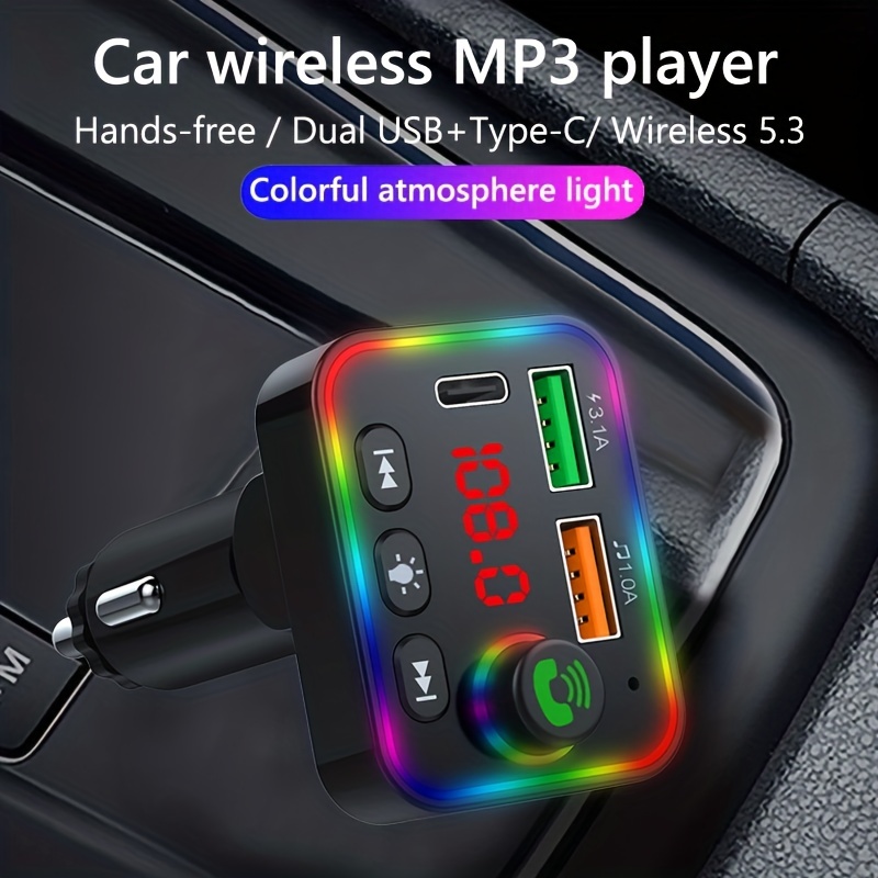 Transmisor de radio de coche Bluetooth Car Kit Manos Libres