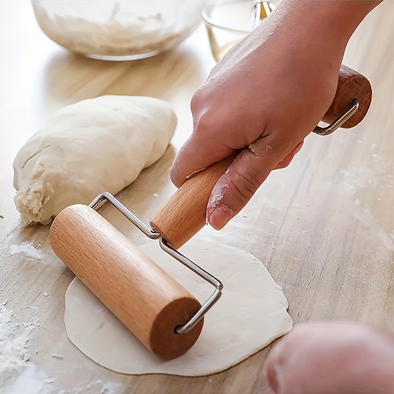 Adjustable Rolling Pin with Thickness Rings and Pastry Mat Set for Baking  Cookie Chapati Dough Pizza Stainless Steel Roller Pin - AliExpress