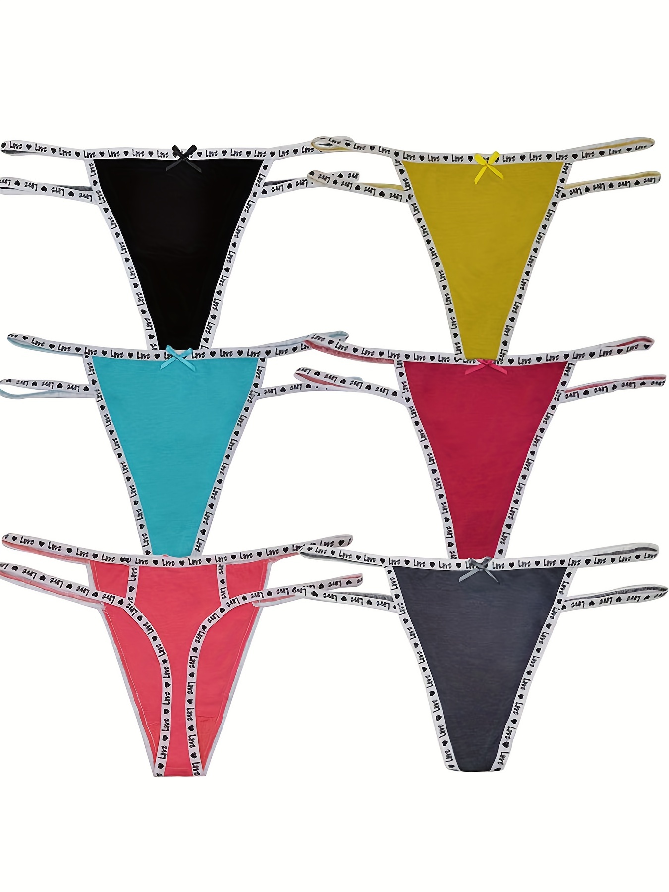 With Personalize Face Photo Custom Thong Panties For Girlfriend