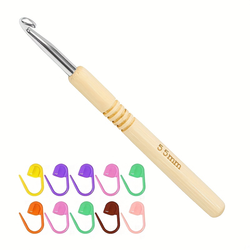 Crochet Hooks Set High Quality Coloured Aluminum Ergonomic - Temu