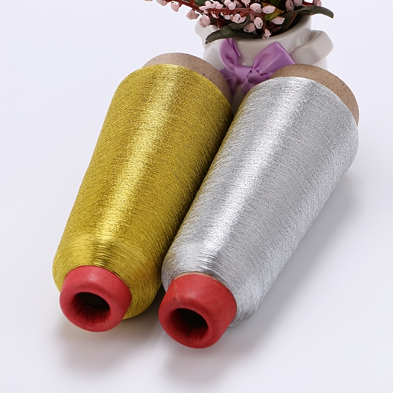 Golden 100% Polyester Metallic Embroidery Thread for Embroidery