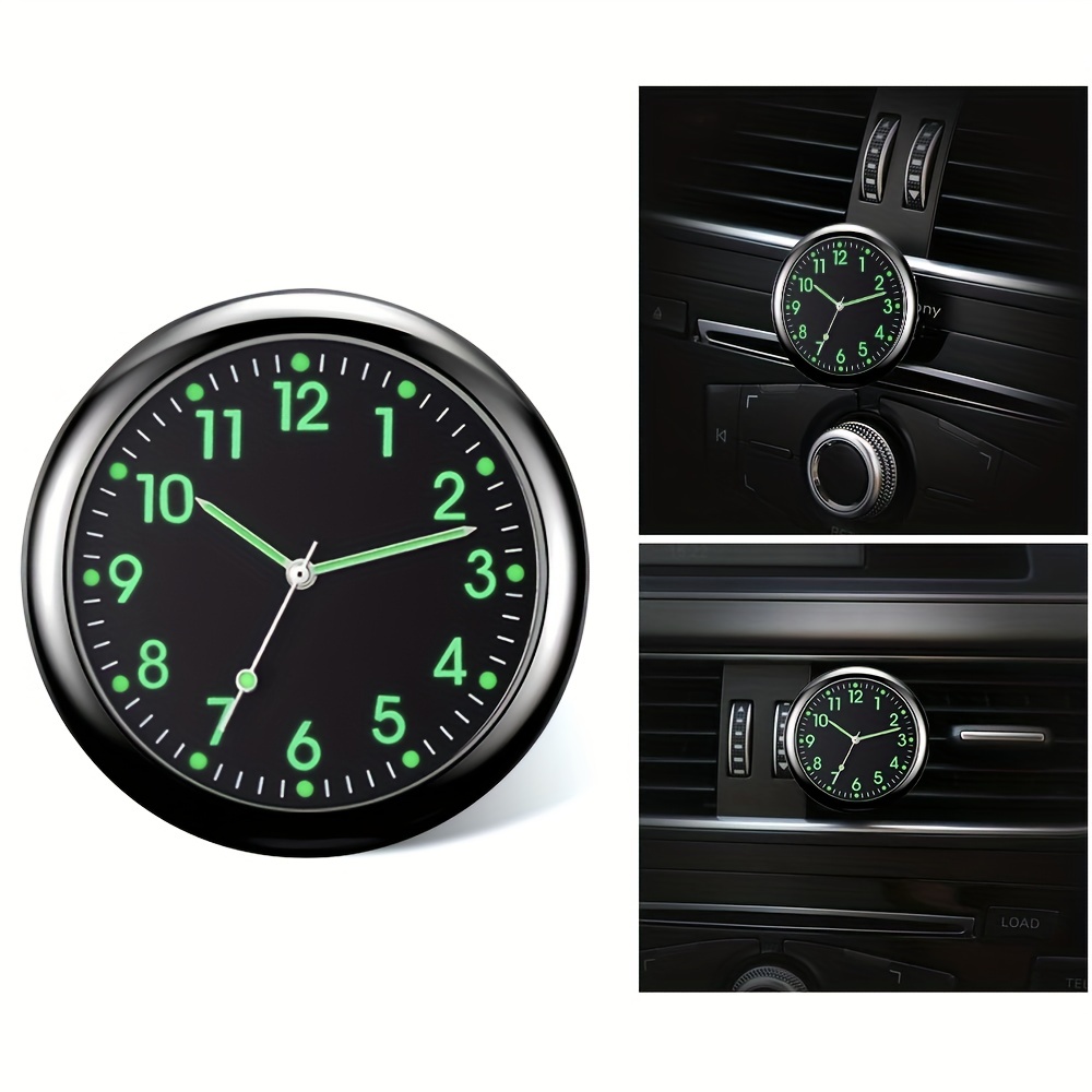 Mini Uhr Auto Quarzuhr Mini elektronische Uhr wasserdicht Fahrrad Motorrad  Uhr Auto Uhr Armaturenbrett Uhr im Auto