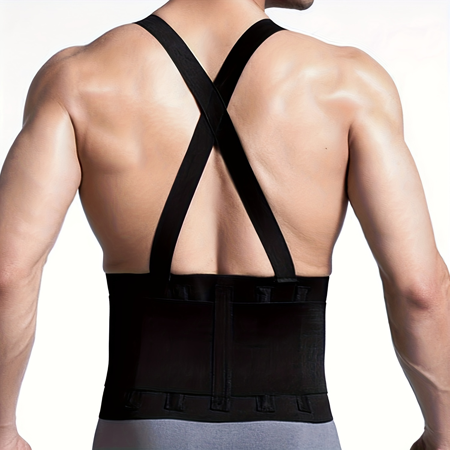 Back Brace Men and Women - Lower Lumbar Support for Heavy Lifting