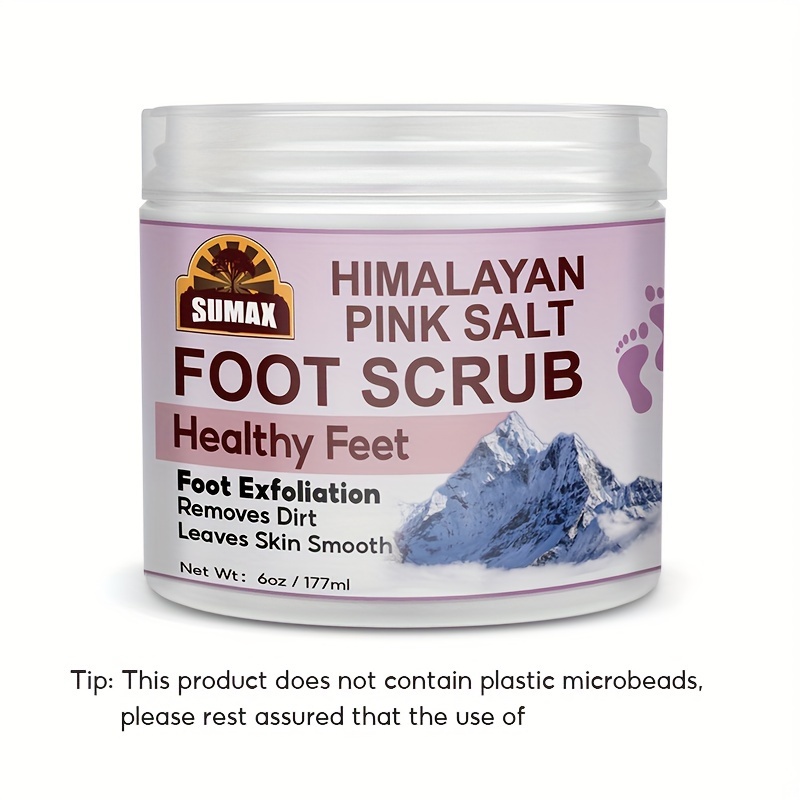 Himalayan Salt Foot Scrub, Natural Exfoliating Salt, Used To Moisturize  Rough And Dry Feet,prevent Your Feet From Chapping,dead Skin And Callus  Remover - Temu