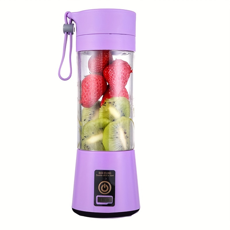 Wireless Portable Blender Six leaf Blade Usb Rechargeable - Temu
