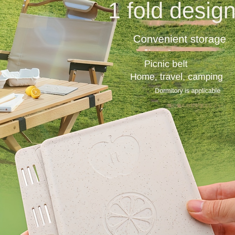 Portable Foldable Cutting Board For Outdoor Camping And Travel