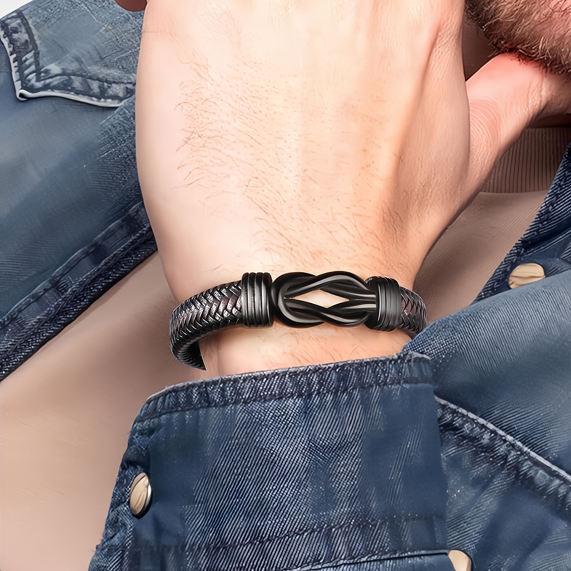 BRACCIALE MAGNETICO REGALO Uomo Originale, Idee Regalo San Valentino per  Lui, Id EUR 22,98 - PicClick IT