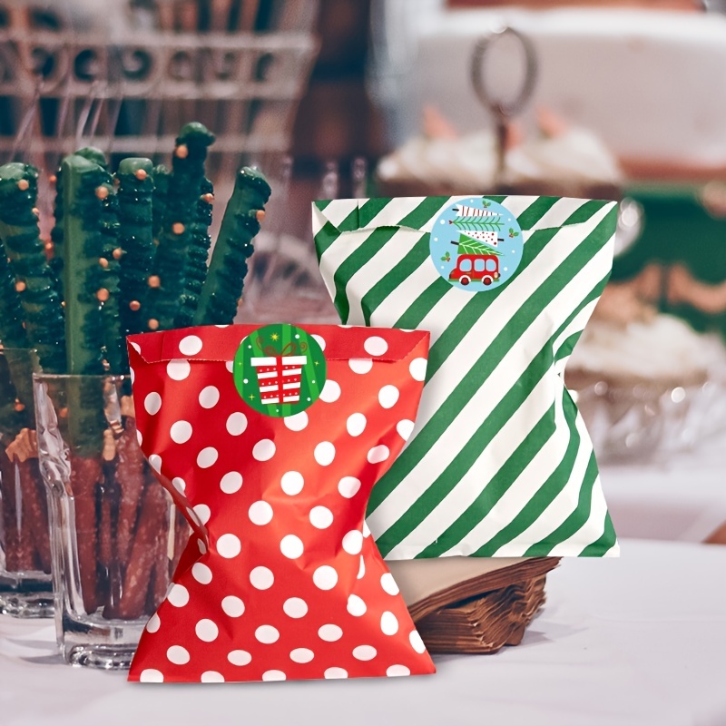 24pcs festive christmas gift bags red green polka dot Temu Australia