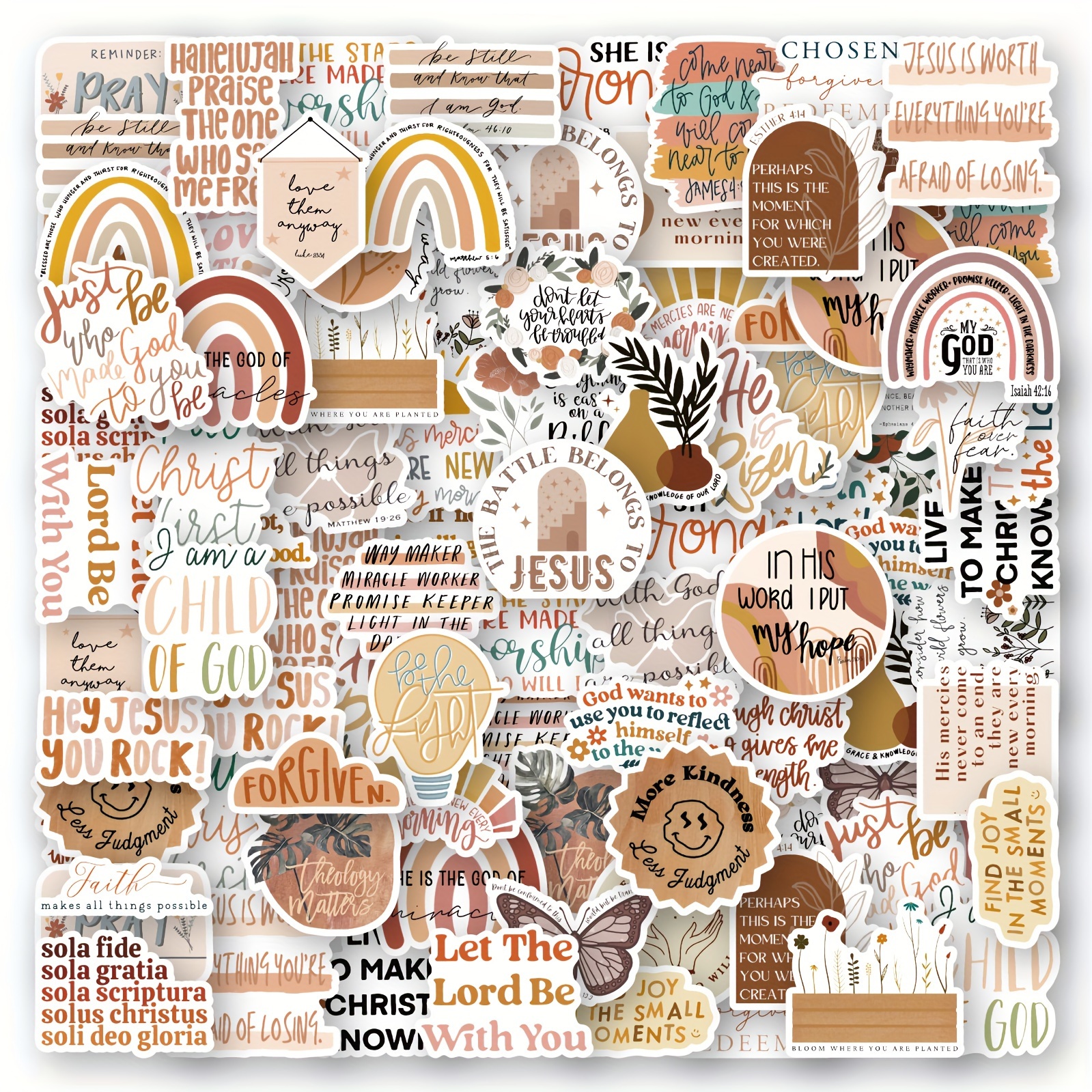 Christian Stickers for Journaling 