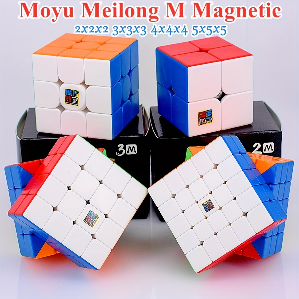 MOYU MeiLong Magnetic Magic Cube WCA Competition Timer Set 2x2 3x3 4x4 5x5  Professional Speed Puzzle Children's Toys Cubo Magico - AliExpress