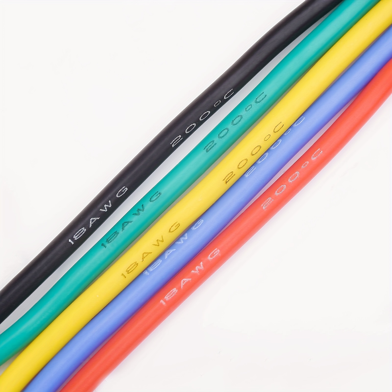 18 gauge silicone wire ultra flexible 20 feet high temp 200 deg c