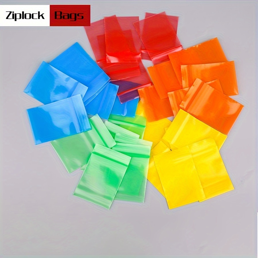 Mini Ziplock Bags Small Packaging Bags Ziplock Pill - Temu