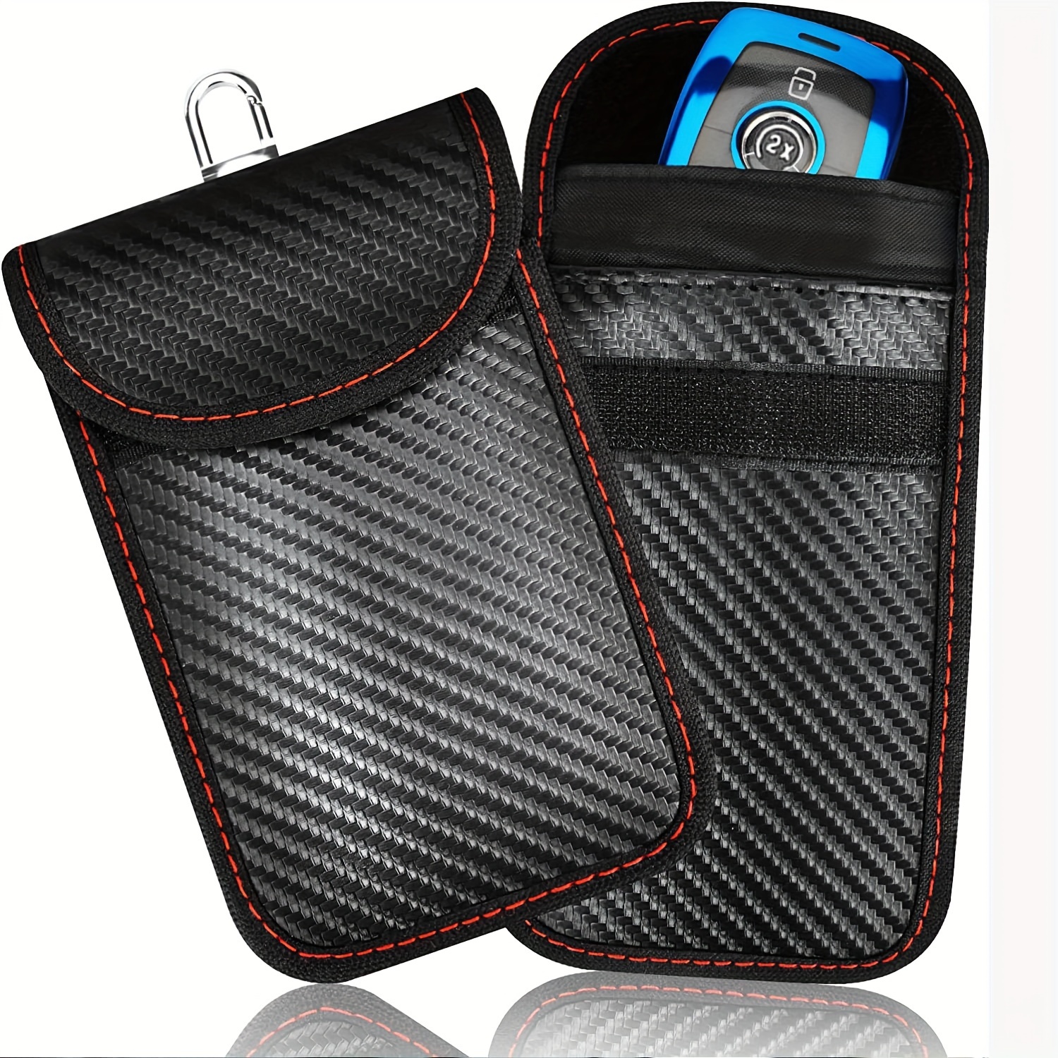 Faraday Bag Car Keys Cell Phone Anti theft Rfid Blocking - Temu