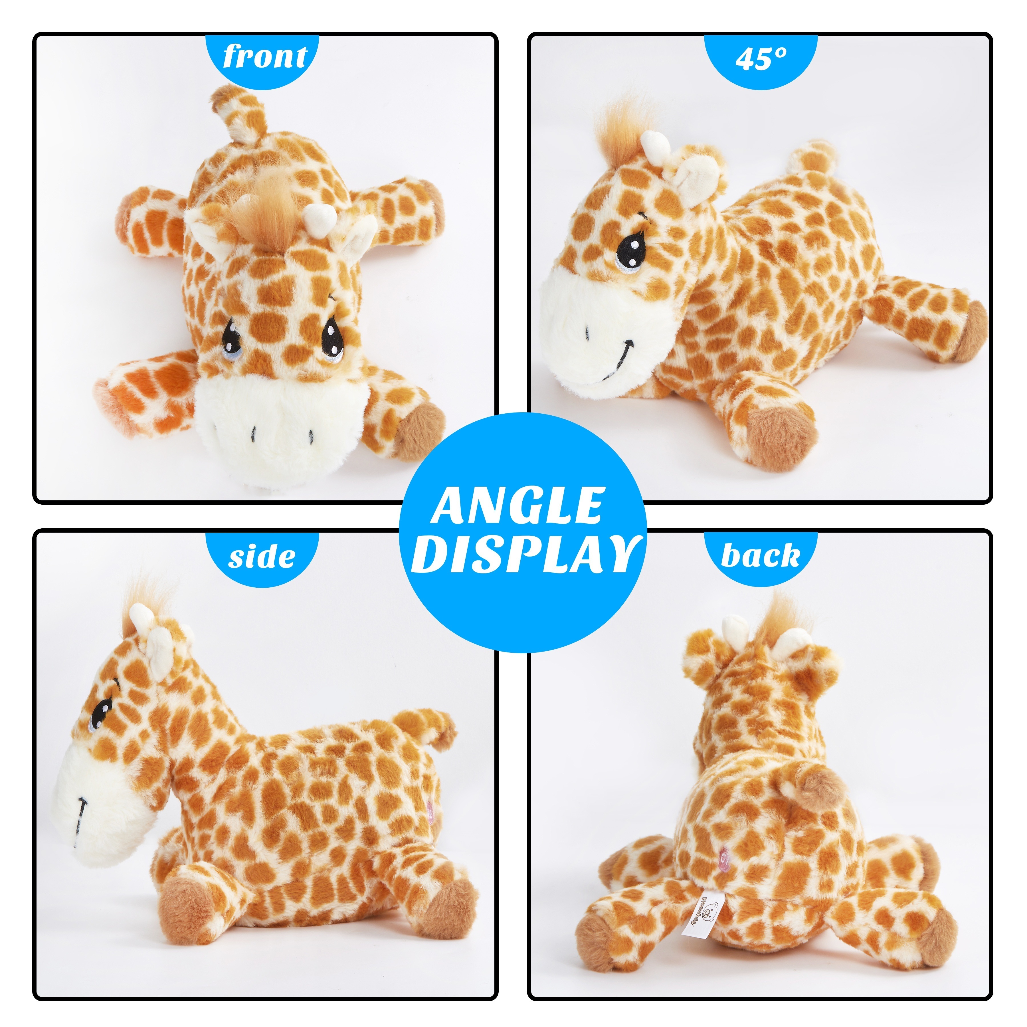 Juguete Peluche Luminoso Jirafa Musical Animal Peluche Suave - Temu