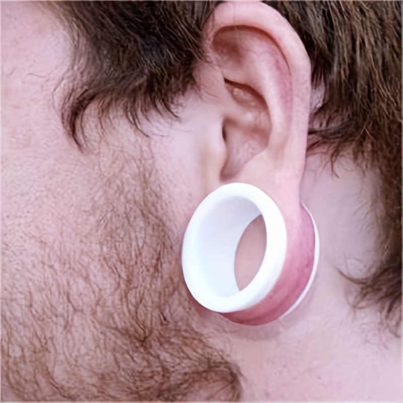 16pcs Silicone Acrylic Ear Expanders Plugs Set 6mm-16mm
