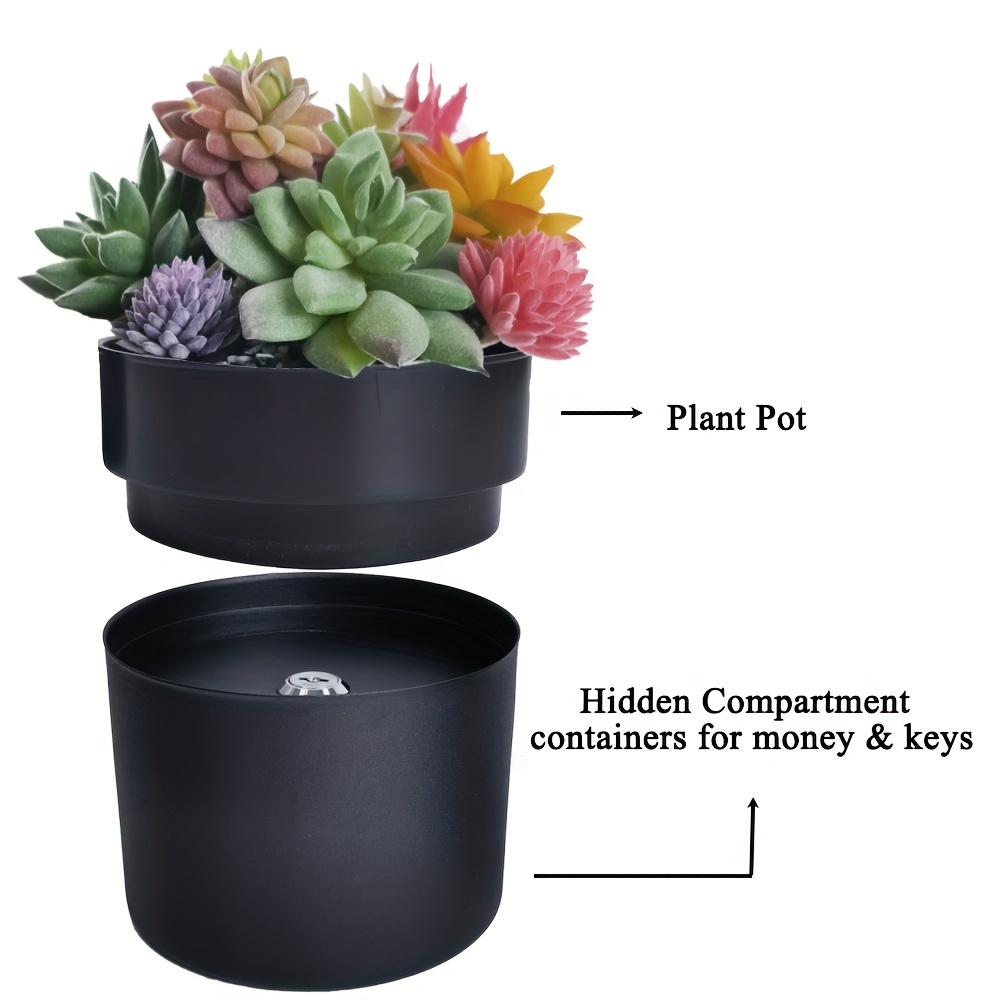 Un pot de fleur pour cacher vos clés en toute sécurité dans la maison