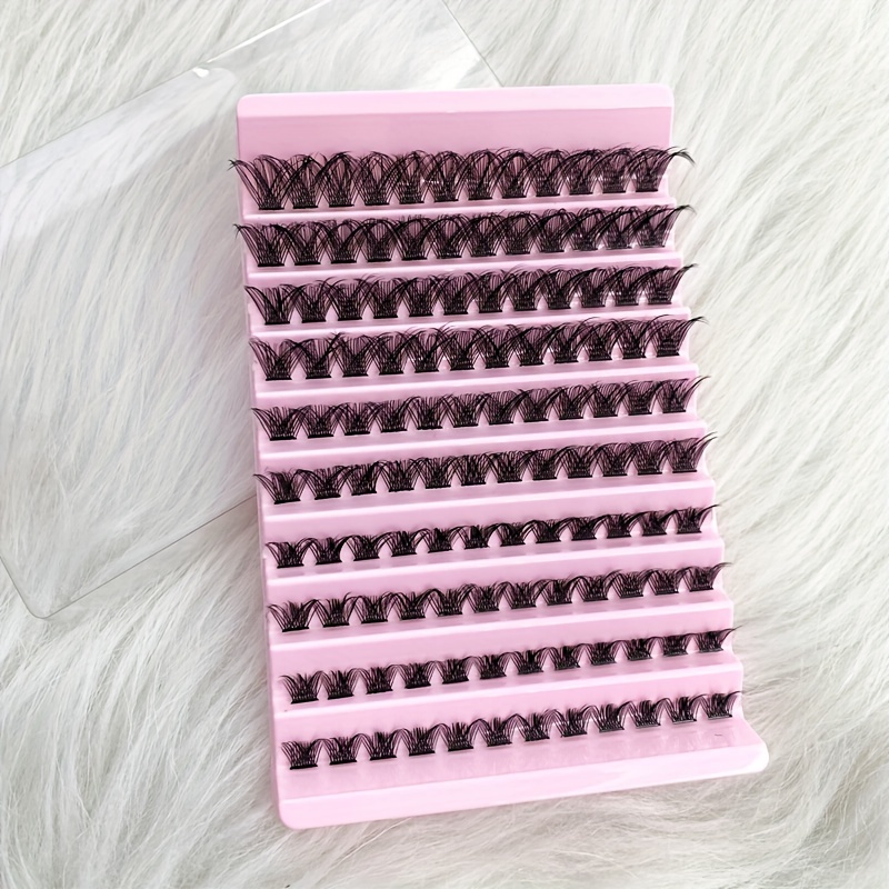 Thick Segmented False Eyelashes Large Eye Makeup Self Grafting Eyelashes