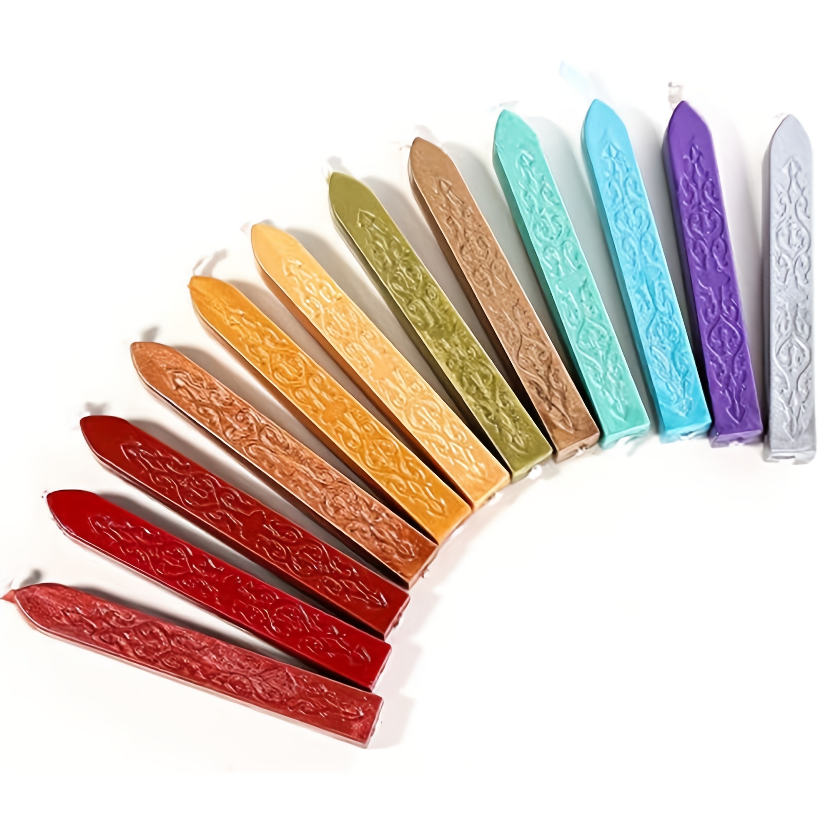 10Pcs Sealing Wax Sticks with Wicks Antique Fire Manuscript Sealing Wax  Totem for Postage Letter Retro Vintage Wax Seal Stamp - AliExpress