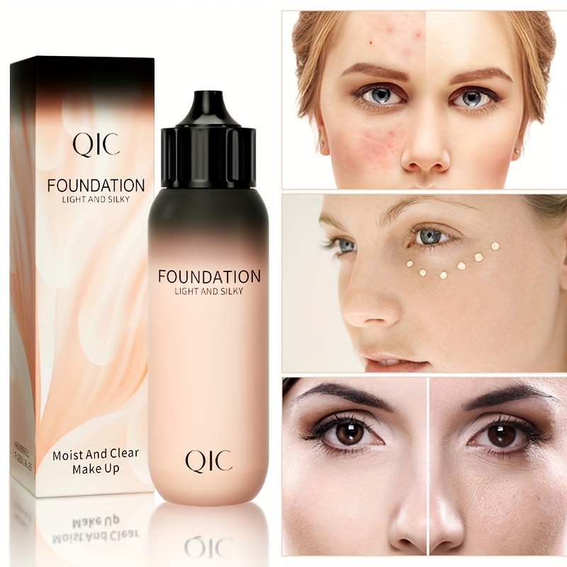 Waterproof Liquid Foundation Brightening Facial Skin Tone - Temu
