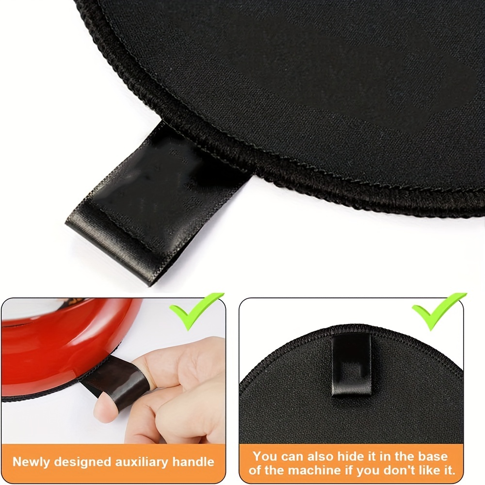 Mixer Slider Mat for Kitchenaid Stand Mixer Slider Mat with Bendable Cord  Organizer for KitchenAid 4.5-5 Qt Appliances Air Fryer Slider Mat (6-8Qt