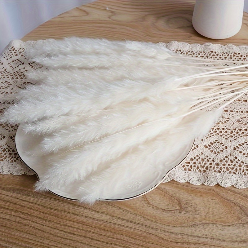 50pcs, Natural Pampas Grass Decor Bouquet Boho Disposizione Floreale  Essiccata Centrotavola Decorazioni Per La Tavola Decorazioni Per Matrimoni  Decorazioni Rustiche - Casa E Cucina - Temu Italy