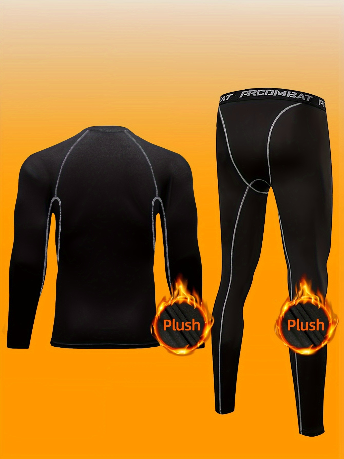Sous-vêtement thermique pour homme, couche de base d'hiver de compression  Warm Gear Sport Set