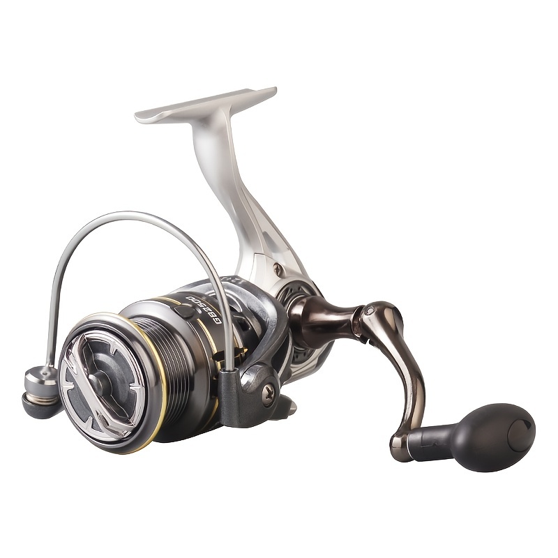High Speed Spinning Fishing Reel - 13BB Carretes, Metal Spool, Shallow Line  Cup - Ideal for Catching Big Fish